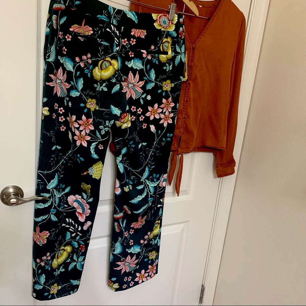 LOFT Petite Wide Leg Trouser